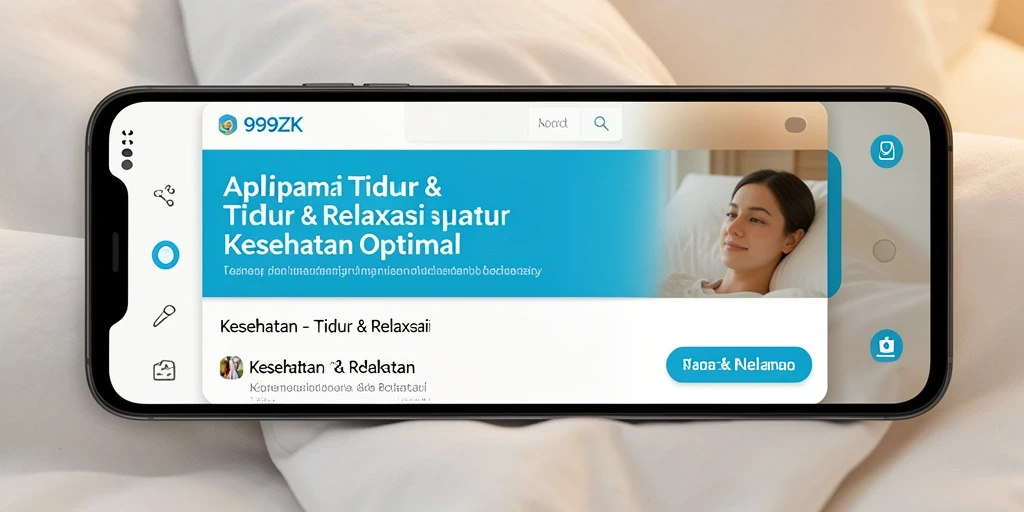 Tampilan antarmuka aplikasi 999ZK yang nyaman dan menenangkan.
